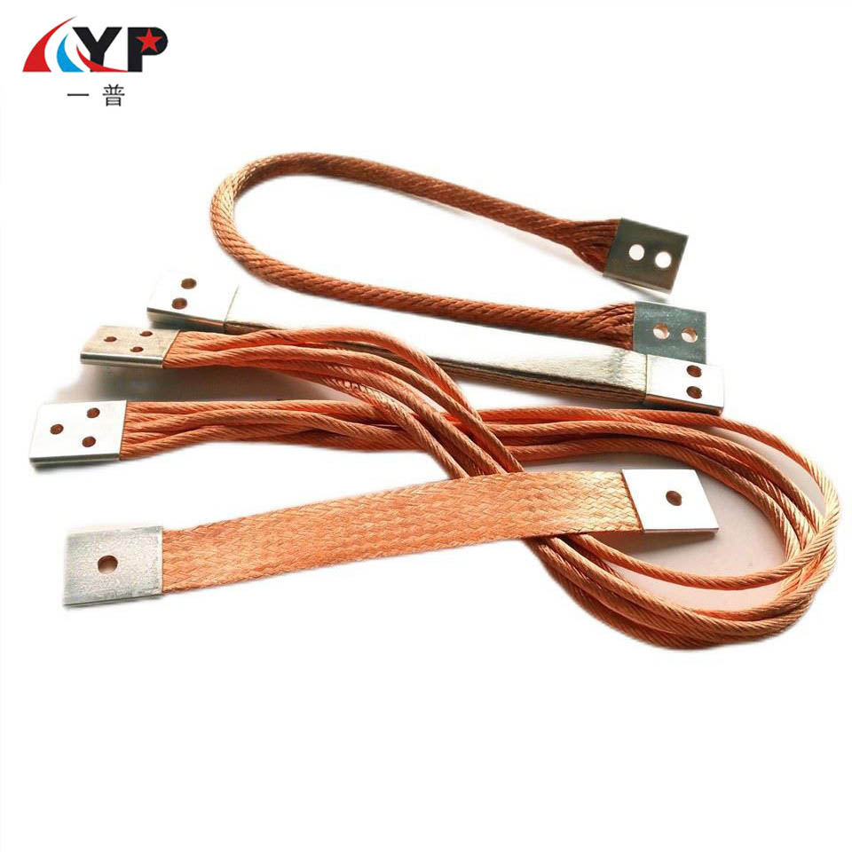 Cónaisc Copar Braided le Ferrules