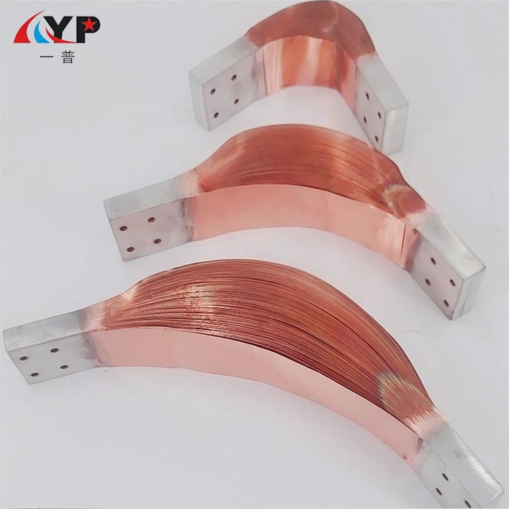 Lascthrealamh Ardvoltais Copper Busbar Naisc Sholúbtha