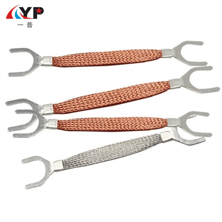 U-cineál Copper Braided Flange Earthing Geansaí